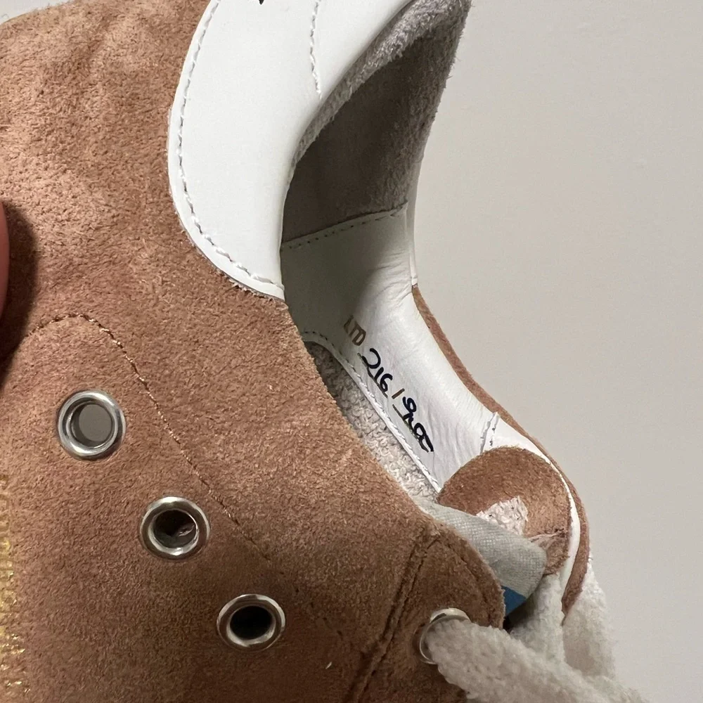 Golden Goose Brown and Blue Sneakers - Picture 6 of 7